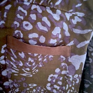 Women’s size Small, black and blue Express Blouse